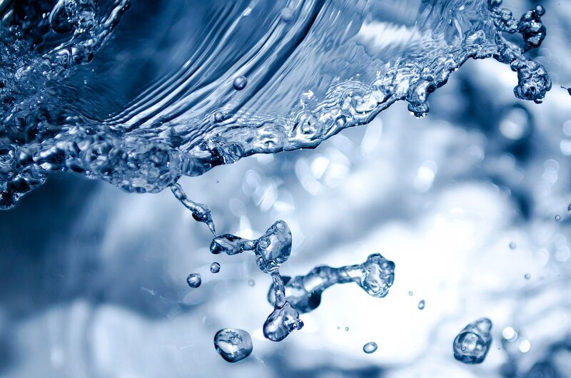 Salpicaduras de agua