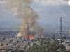 Se incendia pipa de gas en puente de La Concordia, hay 18 lesionados