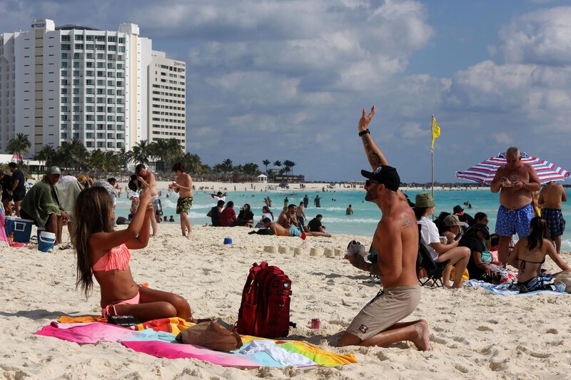 Playa en Cancún