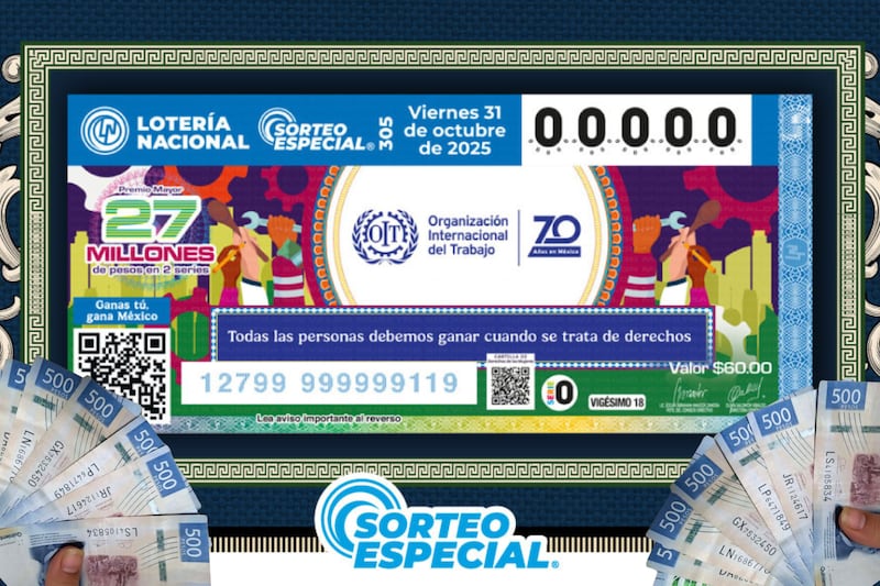 Resultados Sorteo Especial 305 de la Lotería Nacional