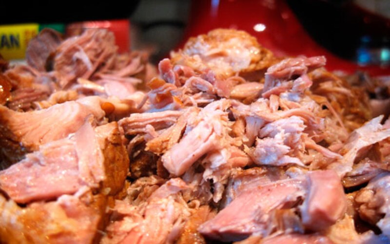 Carnitas de cerdo
