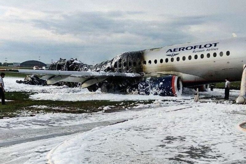 Accidente aéreo en Rusia deja 41 muertos