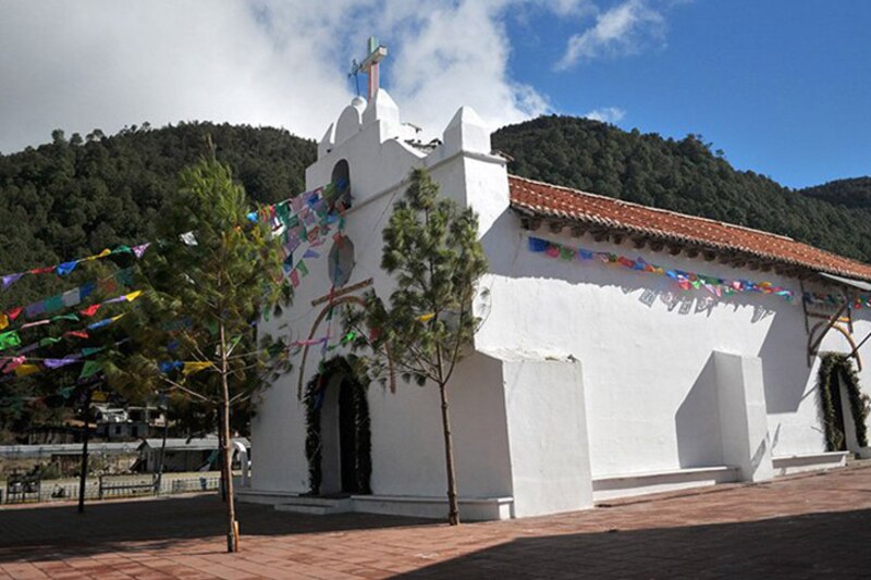 Iglesia de San Miguel Arcángel, Chiapas, México