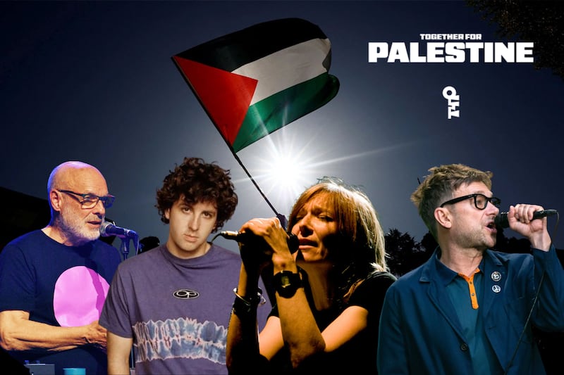 Artistas confirmados para el concierto 'Together for Palestine'