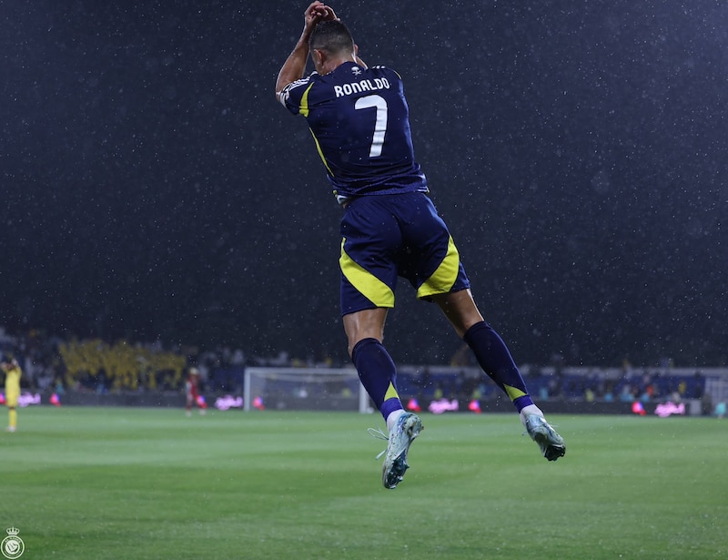 Cristiano Ronaldo celebra un gol