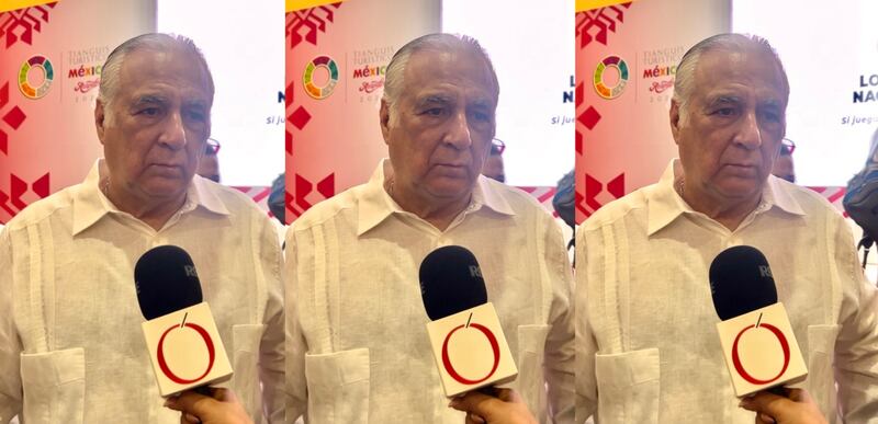 El presidente de México, Andrés Manuel López Obrador, durante una conferencia de prensa.