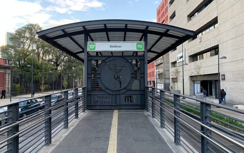 Estación Balderas del Metrobús de la Ciudad de México