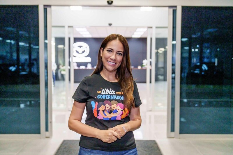 Libia Denisse García Muñoz, candidata a gobernadora de Nuevo León