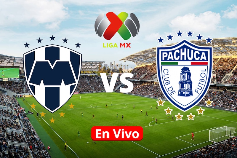 Partido Monterrey vs Pachuca este 13 de julio