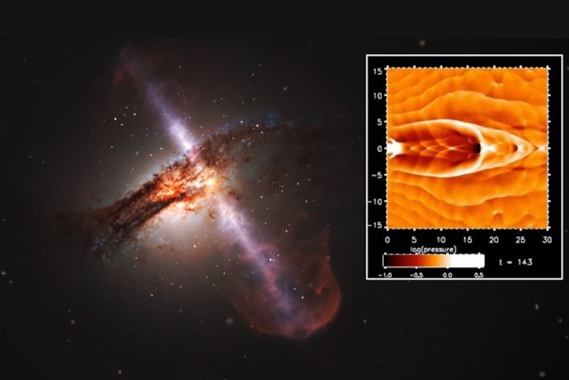 Agujero negro supermasivo en el centro de la galaxia M87