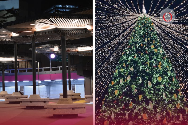 El espíritu navideño ha llegado a la alcaldía Cuauhtémoc, donde la SSC colocó un árbol navideño y una villa que encenderán este jueves 3 de deiciembre