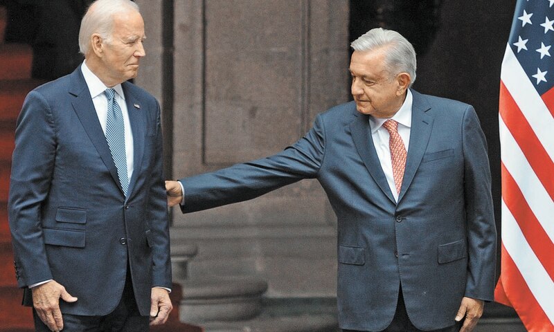 El presidente Biden y el presidente López Obrador se reúnen en la Casa Blanca