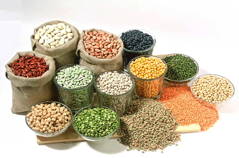Variedad de legumbres