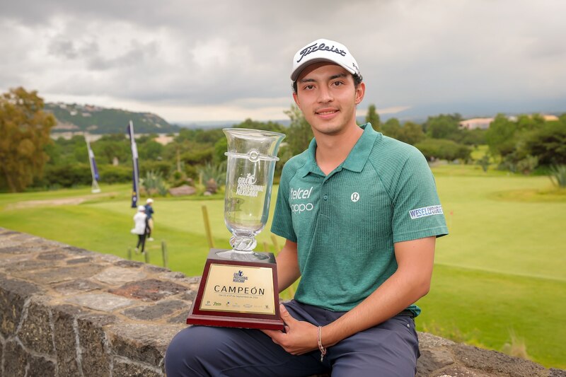 El golfista mexicano Abraham Ancer gana el Abierto Mexicano de Golf