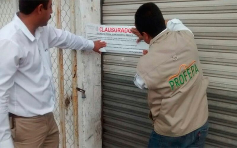 Clausura de un negocio