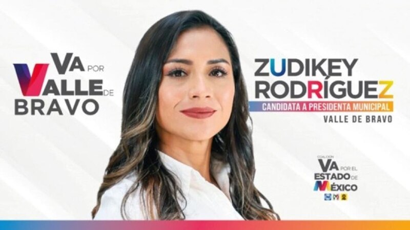 Zudikey Rodríguez, candidata a presidenta municipal de Valle de Bravo