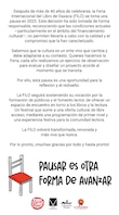 Cancelan la FIL de Oaxaca por   falta de recursos para asegurar su buen funcionamiento