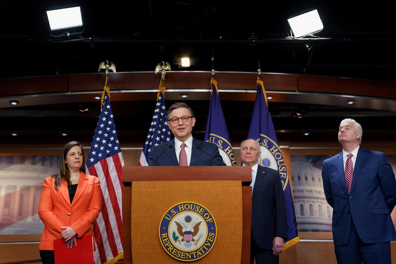 El presidente de la Cámara de Representantes de los Estados Unidos, Paul Ryan, pronuncia un discurso ante el pleno de la Cámara.