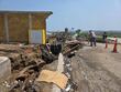Deslave provocado por lluvias ocasionó afectaciones en zona norte de la ciudad de Veracruz