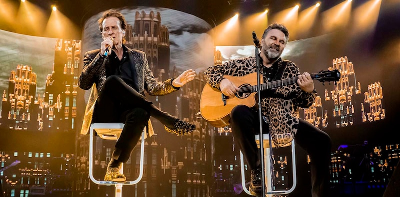 "El Puma José Luis Rodríguez y Carlos Baute en concierto".