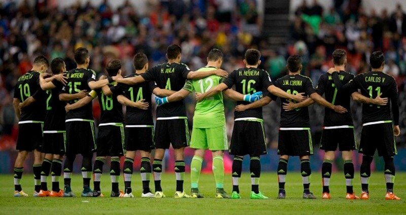 La Selección Mexicana de Fútbol.