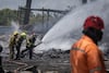 Van 10 muertos por explosión de pipa en puente de La Concordia 