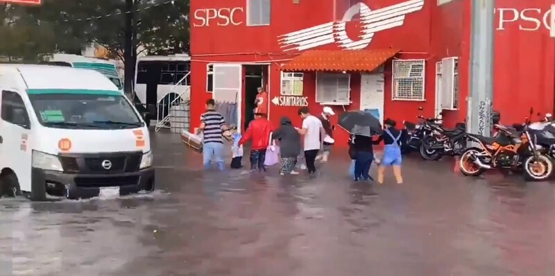 Inundaciones en la Ciudad de México