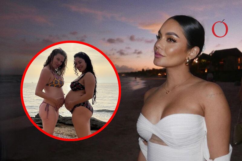 Vanessa Hudgens presume su segundo embarazo en la playa