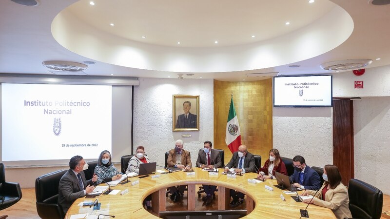 Reunión de trabajo del Instituto Politécnico Nacional