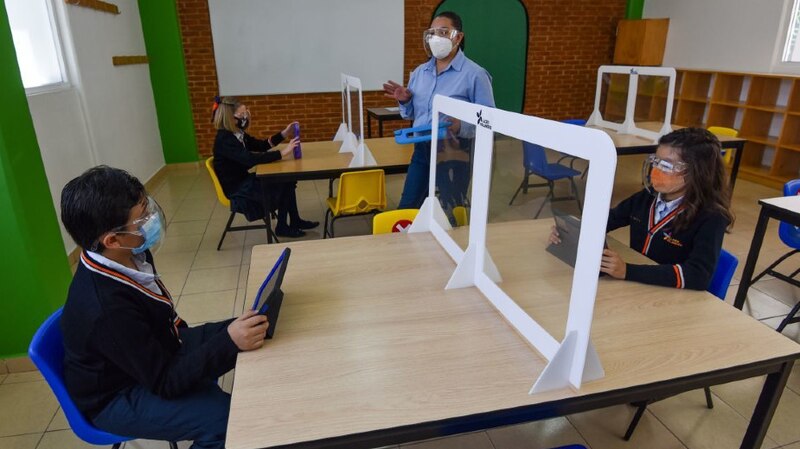 Medidas de seguridad en las aulas durante la pandemia de COVID-19