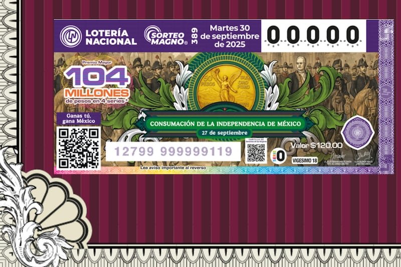 Sorteo Magno 389 de la Lotería Nacional 30 septiembre