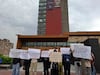 Tras la resolución de la Comisión Técnica de la UNAM, aspirantes aceptados llegan a defender su lugar 