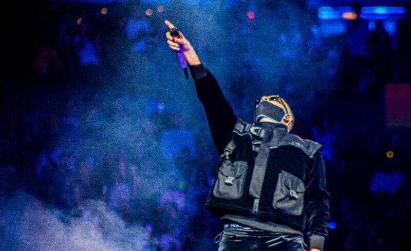 Bad Bunny en concierto