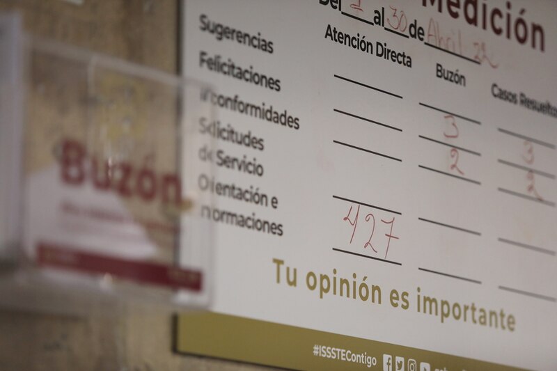 Buzón de sugerencias ISSSTE