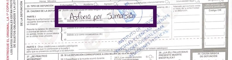 Title: Asfixia por Sumersión