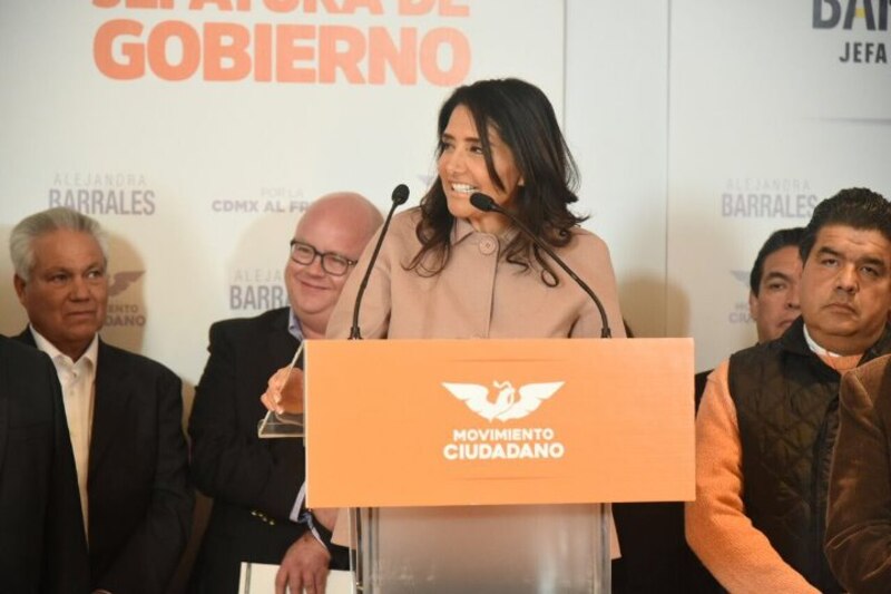 - La Jefa de Gobierno, Alejandra Barrales, encabeza el movimiento ciudadano.