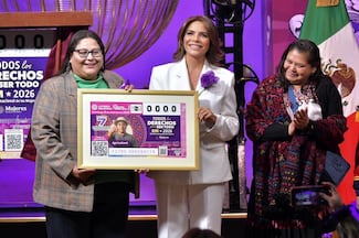 Billete de Lotería honra la lucha de las mujeres por la igualdad de derecho