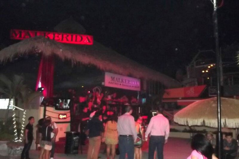 La vida nocturna en Cancún