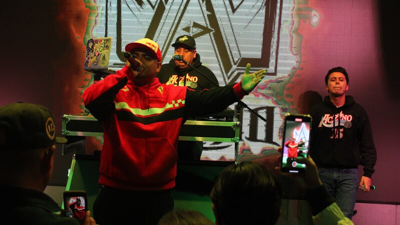 Concierto de rap en vivo