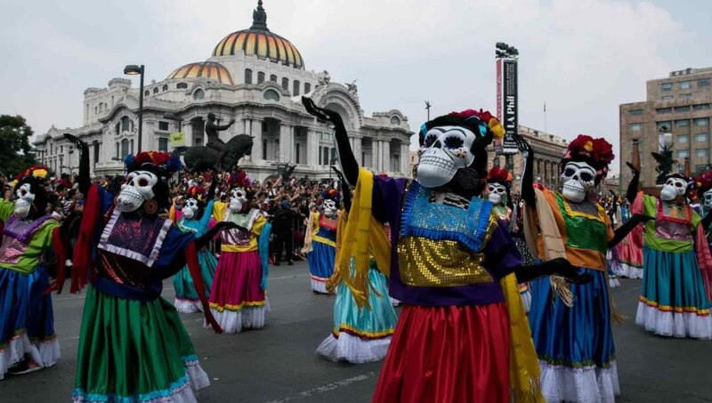 Desfile del Día de Muertos en la Ciudad de México