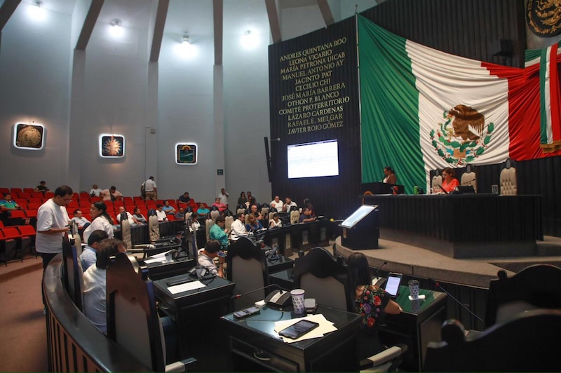 Sesión del Congreso del Estado de Quintana Roo