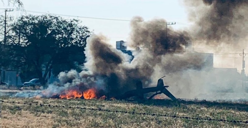 Accidente de helicóptero deja un muerto y varios heridos