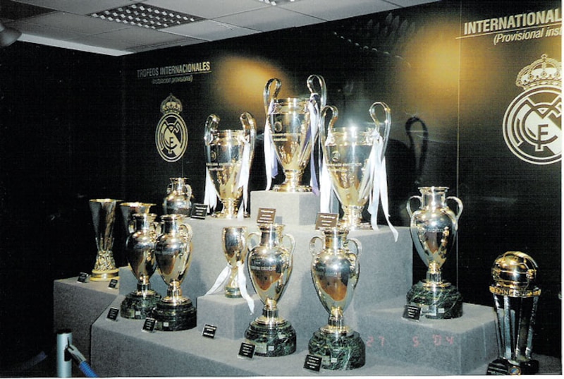 El Salón de Trofeos del Real Madrid