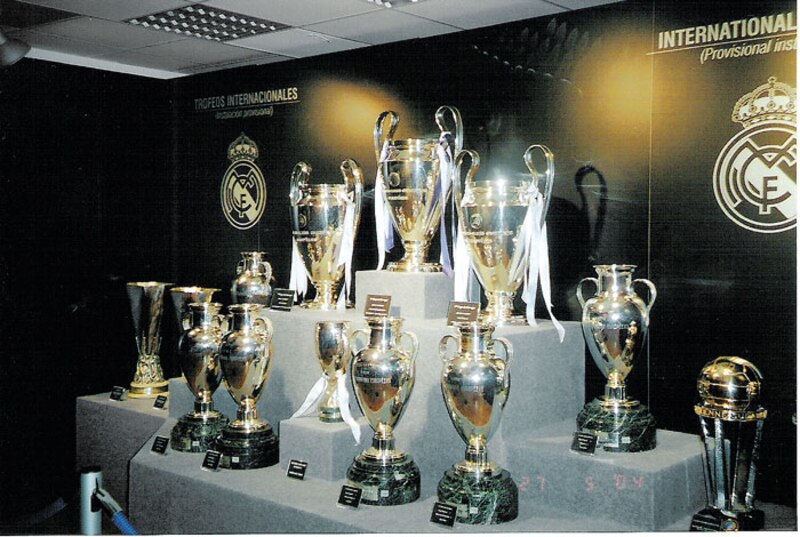 El Salón de Trofeos del Real Madrid