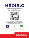 Santander lanza app para atender a personas con discapacidad auditiva y del habla en sucursales 