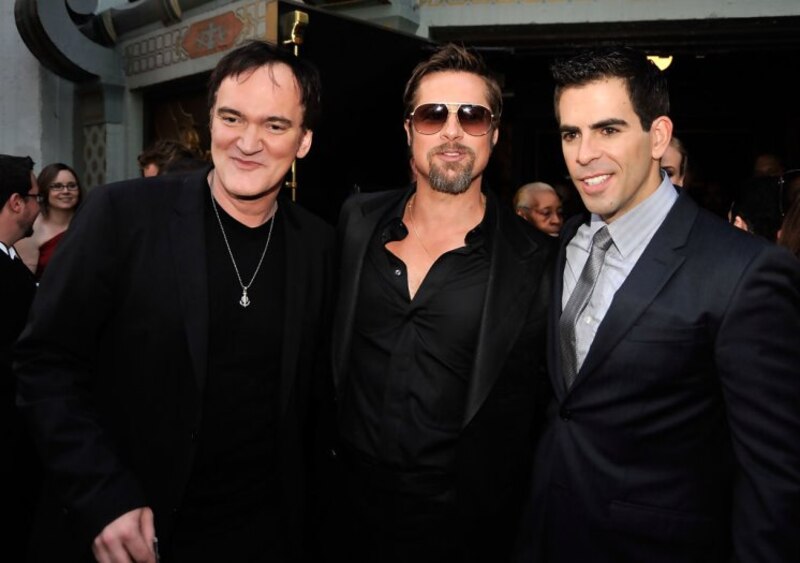 Brad Pitt, Edward Norton y David Fincher en la alfombra roja