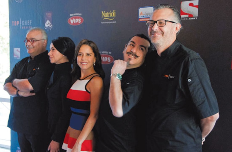 Los jueces de Top Chef México
