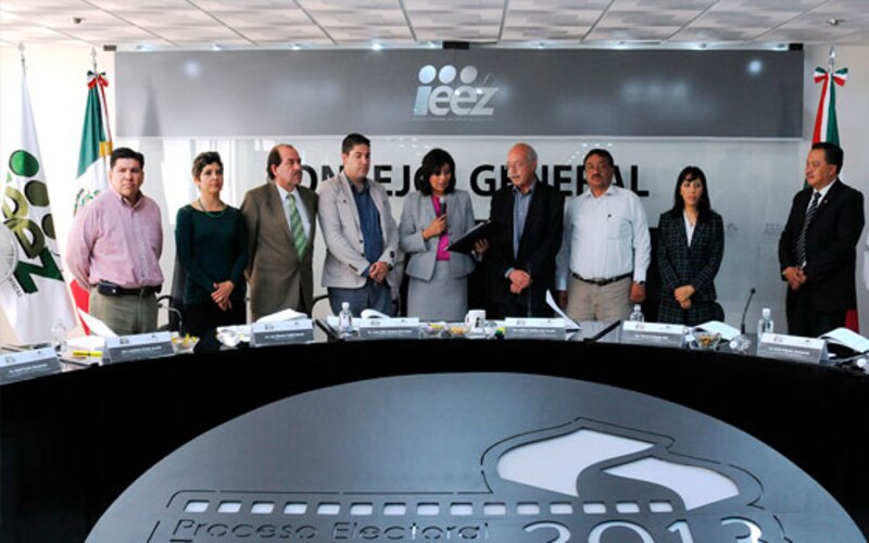 Reunión del Consejo General del IEEZ