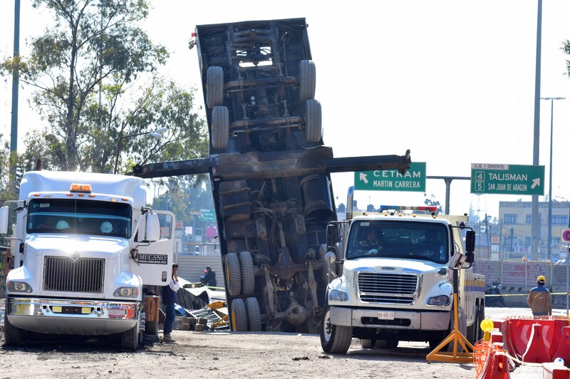 Accidente de tráfico en la Ciudad de México