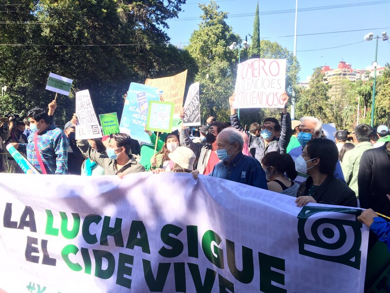 La lucha sigue, el CIDE vive